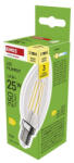 EMOS ZF3D02 LED izzó Filament gyertya / E14 / 1, 8 W (25 W) / 250 lm / Meleg fehér (1525731248)