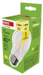 EMOS ZF5D22 LED izzó Filament A60 / E27 / 3, 4 W (40 W) / 470 lm / Meleg fehér (1525743203)