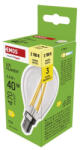 EMOS ZF1D22 LED izzó Filament Mini Globe / E14 / 3, 4 W (40 W) / 470 lm / Meleg fehér (1525731252)
