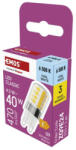 EMOS ZQ9E24 LED izzó Classic JC / G9 / 4, 2 W (40 W) / 470 lm / Hideg fehér (1525736102)