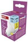 EMOS ZQ8D64 LED izzó Classic MR16 fehér/ GU10 / 7 W (72 W) / 1000 lm / Hideg fehér (1525730120)