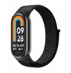  Xiaomi Mi Smart Band 8, textíl pótszíj, nylon, tépőzáras, állítható (TORS146556)