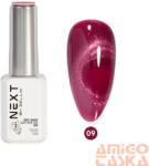  Next By Zellia Gél Lakk 10Ml - Red Wine Cat Eye - 009 (RWCE-009)