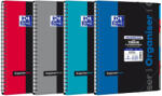 OXFORD Caiet cu spirala A4+, 6 separatoare, 80 file, matematica, OXFORD Organiser