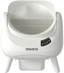 Catlink Litieră automată CATLINK Open X cu autocurățare, design deschis 360°, Wi-Fi, alb (55438)
