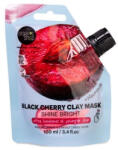 Organic Shop „Shine Bright Fekete cseresznyés agyagmaszk naicinamiddal - 100 ml