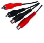 Cabletech Cablu prelungitor 2x RCA 3m mama-tata Cabletech (KPO2661-3) - pretexpert