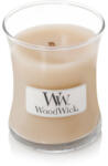 WoodWick White Honey lumânare parfumată cu fitil de lemn 85 g