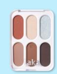 Laka Szemhéjfesték paletta Forever 6 Eye Palette - 7 g No. 01 Beginning