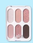 Laka Szemhéjfesték paletta Forever 6 Eye Palette - 7 g No. 03 Prim Rose