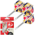 Target Japan Fluturas si tija darts Target Japan K-Flex Zenith, fluturas No2 si tija medie (TRGJ410304)