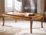 Settimo Masuta cafea Aureo din lemn masiv 120x70 cm, stil clasic italian (EU393) Masa de cafea