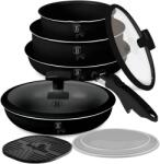 Berlinger Haus 10 részes edénykészlet | Berlinger Haus Black Rose Collection BH/8258N (BH/8258N)