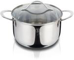 Berlinger Haus Indukciós Prémium Lábas T-üveg fedővel (1.8L) | Berlinger Haus Silver Jewellery BH/6585 (BH/6585)