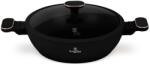 Berlinger Haus Indukciós Tapadásmentes Alacsony Lábas Fedővel (3.8L) | Berlinger Haus Black Rose LP-BH-250 (LP-BH-250)