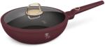 Berlinger Haus Indukciós Tapadásmentes Wok Fedővel (28cm) | Berlinger Haus Leonardo BH/8034 (BH/8034)