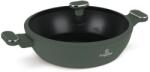 Berlinger Haus Indukciós Alacsony Lábas Fedővel (4.5L) | Berlinger Haus Matte Green BH/8199 (BH/8199)