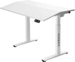 INGREM Birou electric StableDesk x INGREM, Reglabil pe inaltime 75-122 cm, Inclinabil electric partea din fata 15°, Controller LCD cu memorie pozitii, Cadru (SD-279-AL)