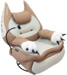 INGREM Fotoliu gaming reclinabil StableDesk x INGREM, Piele Ecologica, Voice Control, Rotatie 270°, Suport picioare, USB, Memory Foam - Bej (SD-276-BEJP)