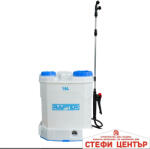 RAPTER Пръскачка акумулаторна 12V, 8Ah, 16L RRHQ SP-101 (RR44481) Градинска пръскачка