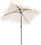Brius Umbrela terasa sau gradina reglabila, inclinare 2 directii, protectie UV UPF 50+, 195x122 cm, ecru (GU-0039)