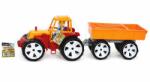 Hashtag Toys Tractor BAMS 3 cu remorcă Hashtag Toys - Culori variate (HTB1624)