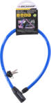 Dunlop Cablu, lacat antifurt pentru bicicleta albastru (8711252029252BLUE)