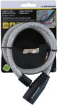 Dunlop Antifurt bicicleta spiralat cu cheie 65cm alb (871125208264_WHITE)