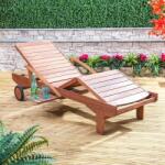 Avenberg Șezlong de relaxare și reglabil de grădină ERA