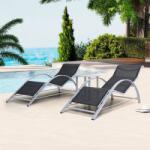 Avenberg SET 2 Șezlonguri de relaxare și masă Avenberg DOLFINE