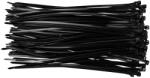 Topex Benzi de strangere Topex 3.6 x 200 mm, set 100 bucati negre (44E976)