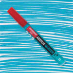 Royal Talens Amsterdam akril filctoll, M - 522, turquoise blue