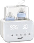  Grownsy Grownsy W3-1 двойна, затопляща машина за шишета, LED дисплей, 280 W, 400 мл, бял (W3-1) Бебефон