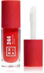 3INA The Color Lip Oil хидратиращо олио за устни цвят 244 - Classic Rich Red, sheer 4ml