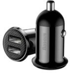 Baseus Grain Pro Autóstöltő 24W - Fekete - 2xUSB CCALLP-01