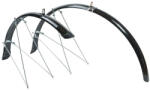 BikeFun Sárvédő Trekking aluplastic FEKETE, 46 mm, 28" (700C)