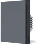 Aqara Întrerupător inteligent de perete Aqara - H1, no neutral, single rocker, gri (WS-EUK01-GRAY)