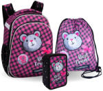 COOLPACK - Turtle ergonomikus iskolatáska szett - Buddy - felszerelt 3 emeleteses tolltartóval (F015959-1-szett) (F015959)
