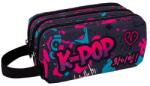 COOLPACK Neceser Cool Pack Primus - K-Pop Dark, 3 fermoare și mâner (F060036) Penar