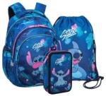 COOLPACK - Jerry iskolatáska szett felszerelt 2 emeletes tolltartóval - Stitch (F029780-1-szett) (F029780)