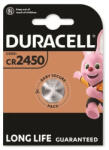 Duracell Battery (CR2450) Button Lithium (1 battery / blister) 3V (DUR-BL-CR2450)