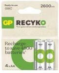 GP Batteries Battery (AA) Rechargeable NIMH R6/AA, 270AAHCE-EB4, (4 batteries / blister), 2700 mAh (GP-BR-270AAHCE-EB4-2)