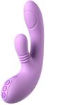 Pipedream Vibrator Rabbit intiMotion Flutter Pro, 4 Motoare Puternice, Functii Multiple, Silicon, USB Magnetic, Silicon, Mov, 20.6 cm Vibrator