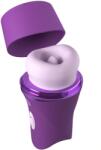 Pipedream Stimulator Lush Kiss Plush, Functii Multiple, Silicon, USB, Mov, 13.6 cm Vibrator