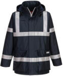 Portwest Bizflame Rain antisztatikus lángálló esőkabát tengerészkék S