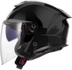 LS2 Cască de motocicletă deschisă LS2 OF618 Verso II Solid neagră lucioasă (LS366181012-MASTER)