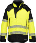 Portwest PW3 FR Modaflame Hi-Vis téli esőkabát Yellow/Black M