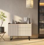 Dig-net nábytok GALO LG-02 fiókos komód LED világítással (LG2BDC)