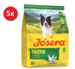 Josera Adult Festival Chicken & Salmon - gluténmentes szárazeledel kutyák számára 5 x 900 g