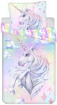  Unikornis Pastel Rainbow ágyneműhuzat 140×200cm, 70×90 cm (JFK038925) - aprotalpak